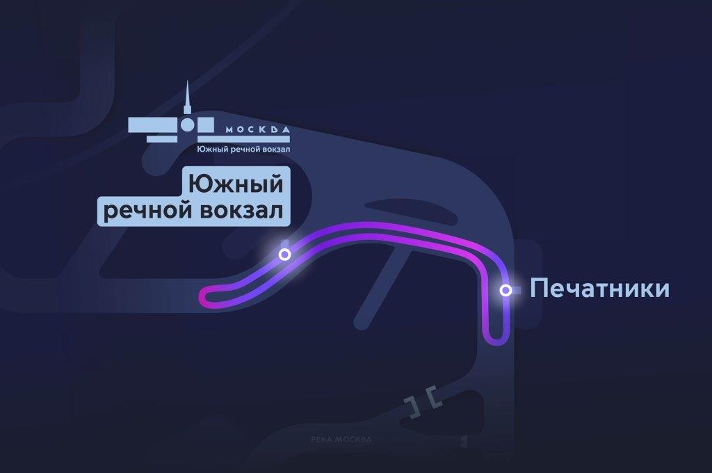Бесплатный прогулочный речной маршрут «Ю» на юге Москвы - фото 1