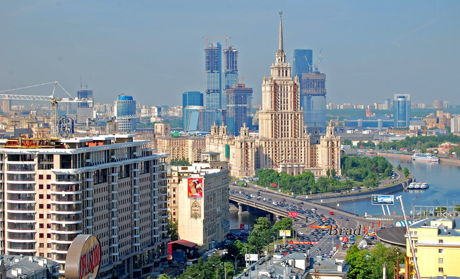 Уровень загрязнения воздуха в Москве днем, 17 августа 2018 г.  - фото 1