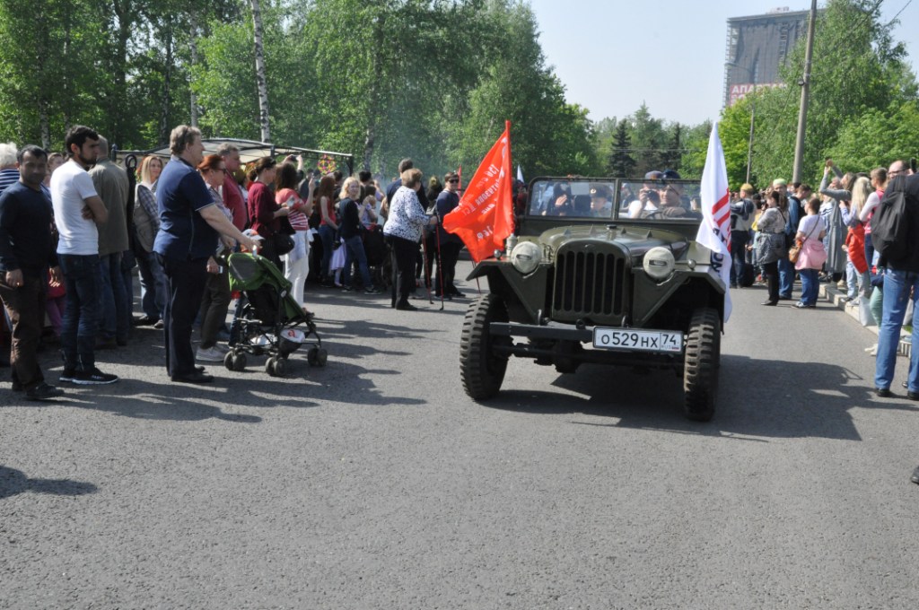Автопробег на автомобилях времен Великой Отечественной войны - фото 11