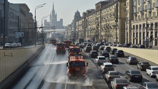 Уровень загрязнения воздуха в Москве на 14 часов 2 апреля  2019 г.  - фото 1