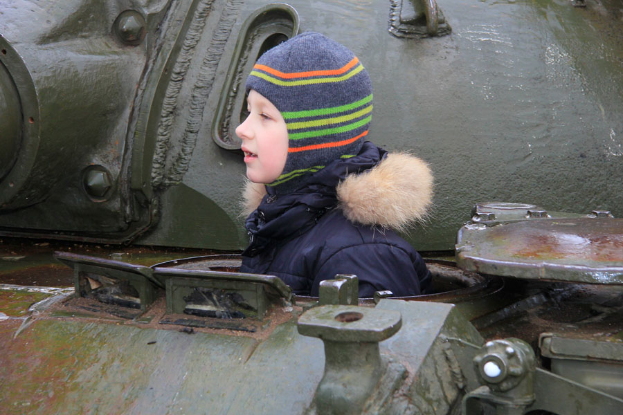 23 февраля в музее Бронетанковых войск в Кубинке (часть I) - фото 4